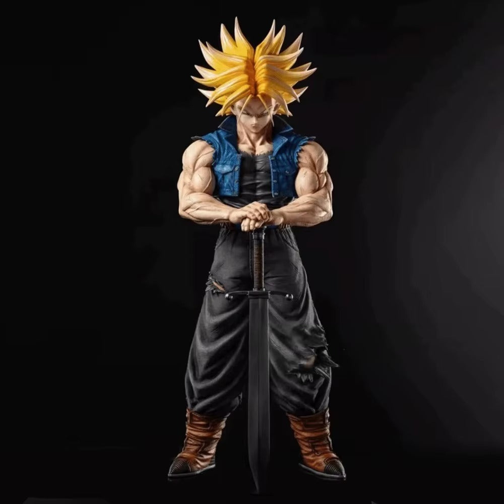 25cm Trunks SSJ DBZ PVC ENVIO GRATIS