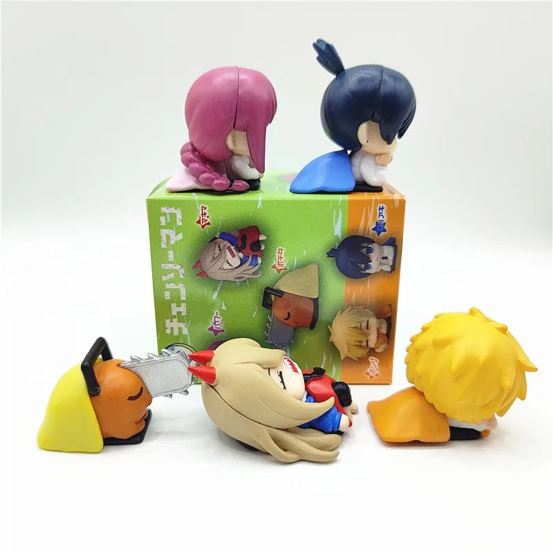 Set de 5 figuras de 2-5cm de Chainsaw Man PVC ENVIO GRATIS