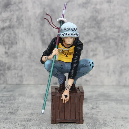 Figura 21cm One Piece Trafalgar D. Water Law PVC ENVIO GRATIS