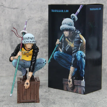 Figura 21cm One Piece Trafalgar D. Water Law PVC ENVIO GRATIS