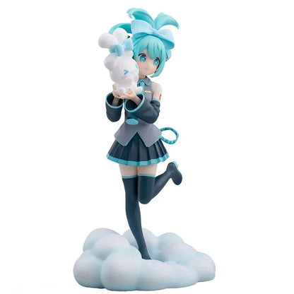 Waifu de 21CM de Hatsune Miku X Cinnamoroll Vocaloid Sanrio PVC ENVIO GRATIS