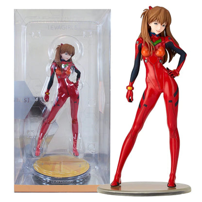 Figura de 22cm de Asuka Langley Neon Genesis Evangelion PVC ENVIO GRATIS