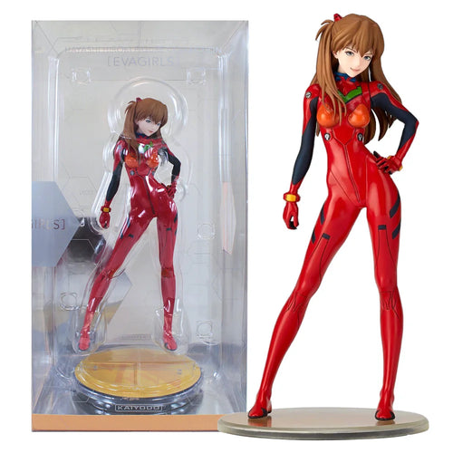 Figura de 22cm de Asuka Langley Neon Genesis Evangelion PVC ENVIO GRATIS