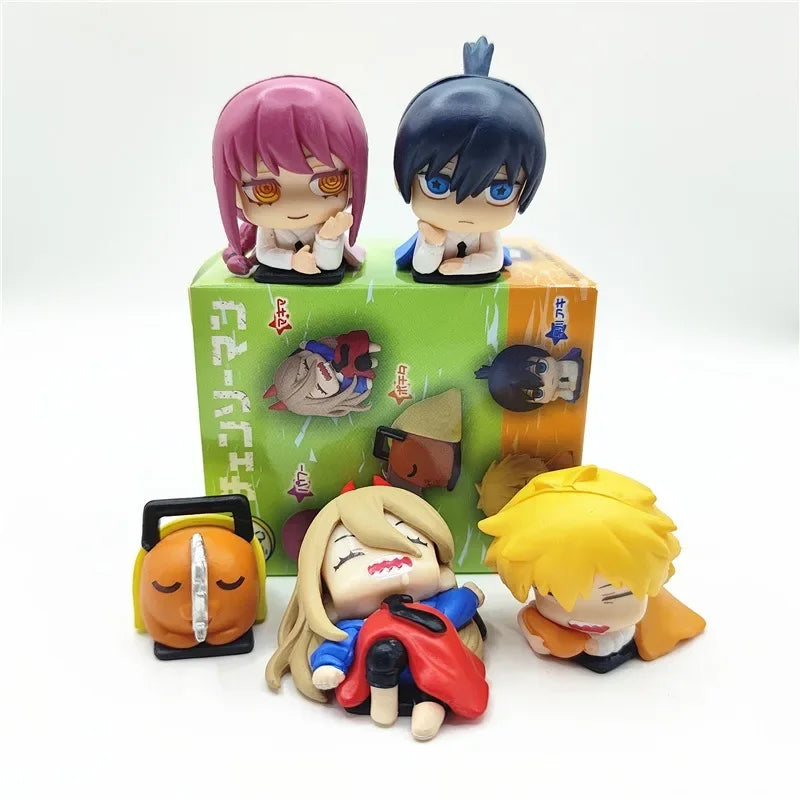 Set de 5 figuras de 2-5cm de Chainsaw Man PVC ENVIO GRATIS