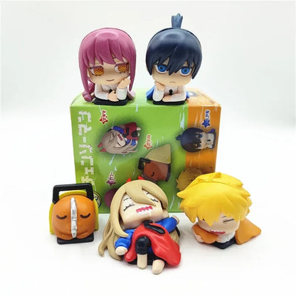 Set de 5 figuras de 2-5cm de Chainsaw Man PVC ENVIO GRATIS