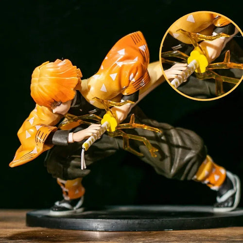 Figura Modelo Agatsuma Zenitsu 15cm Demon Slayer ENVIO GRATIS