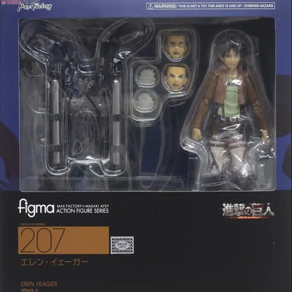 Figura de 17CM Eren Yaeger Shingeki No Kyojin PVC ENVIO GRATIS