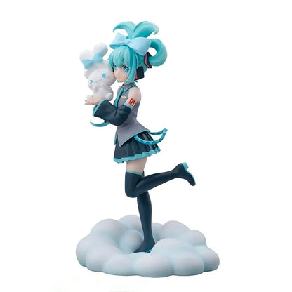Waifu de 21CM de Hatsune Miku X Cinnamoroll Vocaloid Sanrio PVC ENVIO GRATIS