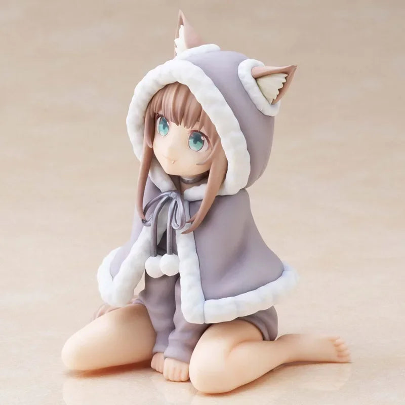 Waifu de 10cm de Sakura Soybean My Cat Is A Kawaii Girl PVC ENVIO GRATIS