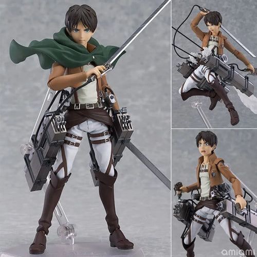 Figura de 17CM Eren Yaeger Shingeki No Kyojin PVC ENVIO GRATIS