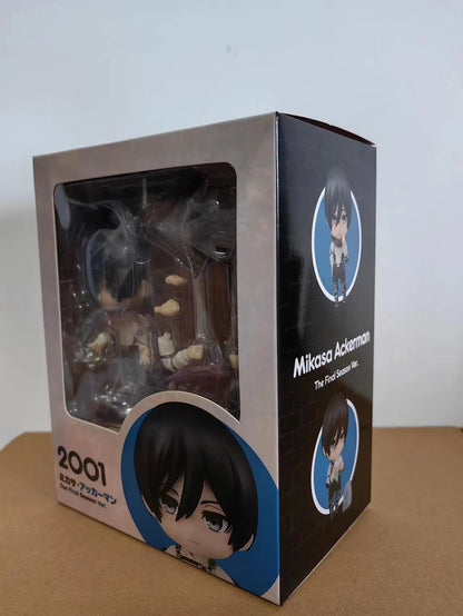 Figura de 10cm de Mikasa Ackerman Shingeki No Kyojin PVC ENVIO GRATIS