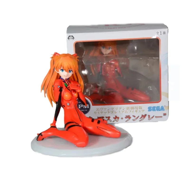 Figura de 14cm de Asuka Langley Neon Genesis Evangelion PVC ENVIO GRATIS