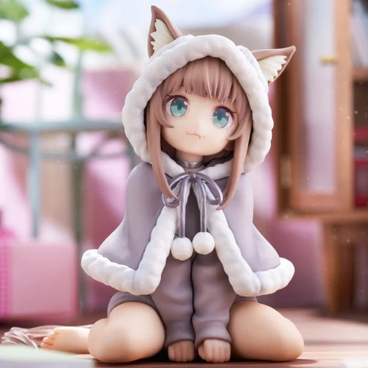Waifu de 10cm de Sakura Soybean My Cat Is A Kawaii Girl PVC ENVIO GRATIS