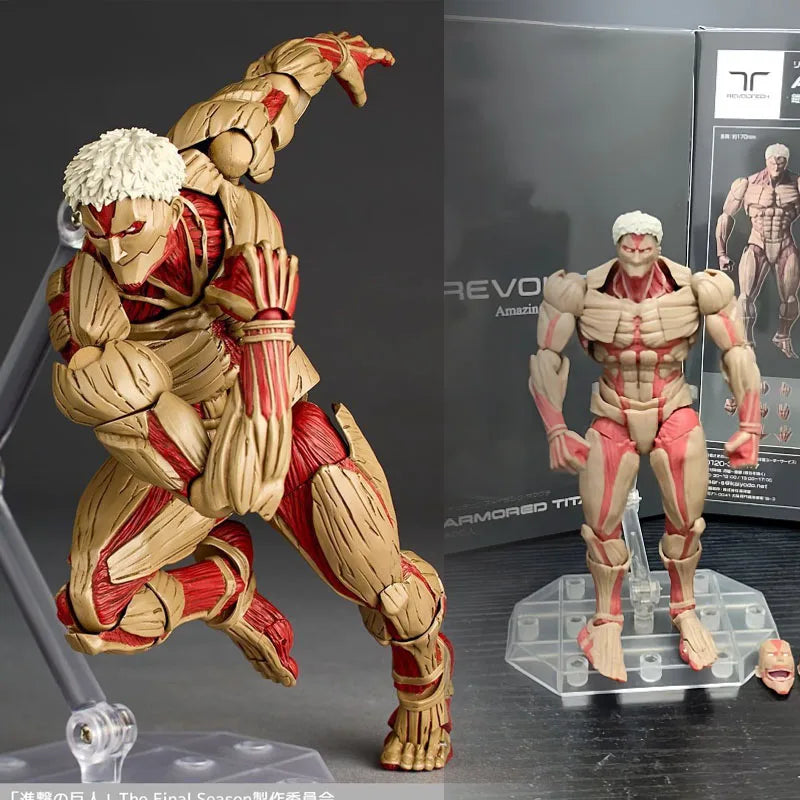 Figura de 17cm Reiner Braun Shingeki No Kyojin PVC ENVIO GRATIS