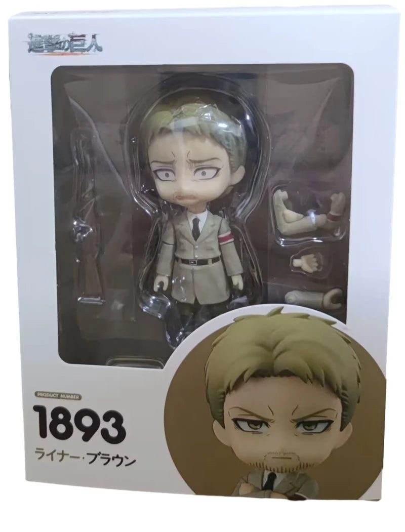 Figura de 10cm Reiner Braun Shingeki No Kyojin PVC ENVIO GRATIS